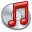 iTunes Red Icon 32x32 png